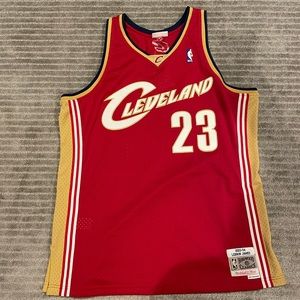 Cleveland Cavaliers Lebron James Mitchell & Ness Swingman Jersey